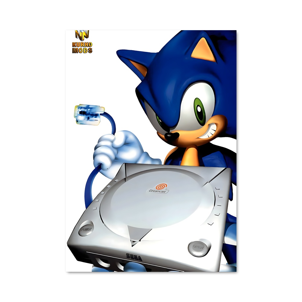 Poster Sonic the Hedgehog Fan Art